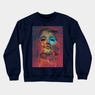 All These Ideas - Surreal/Collage Art Crewneck Sweatshirt